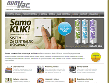 Tablet Screenshot of duovacbalkan.com